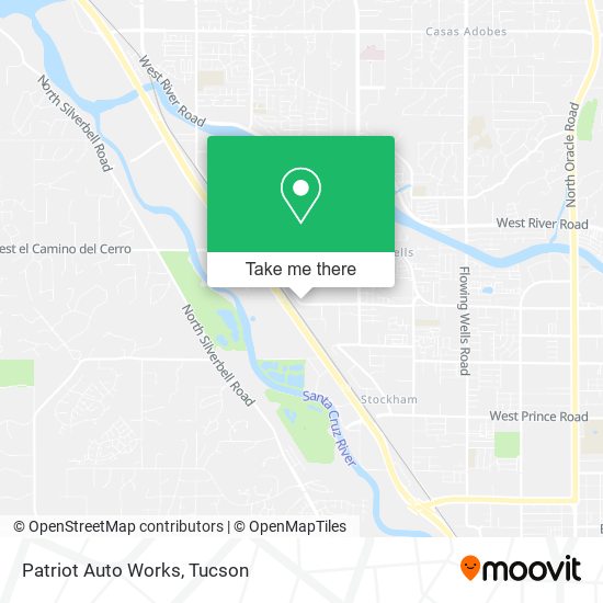 Patriot Auto Works map