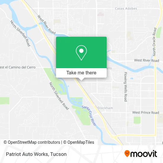 Patriot Auto Works map