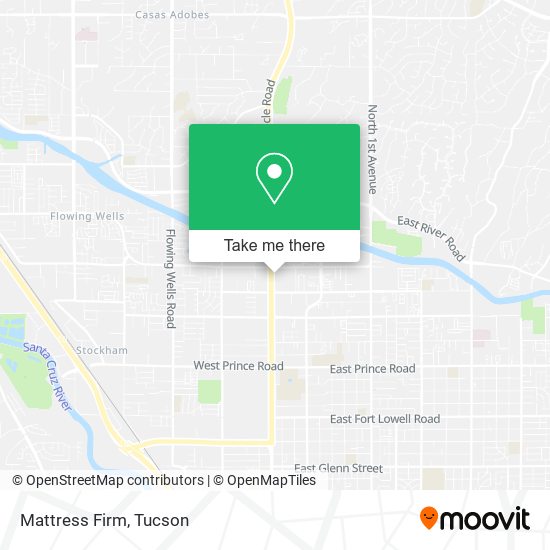 Mapa de Mattress Firm