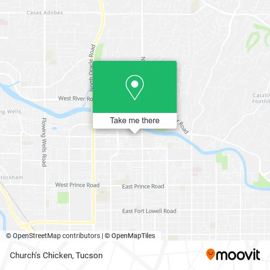 Church's Chicken map
