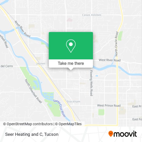 Mapa de Seer Heating and C