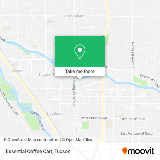 Essential Coffee Cart map