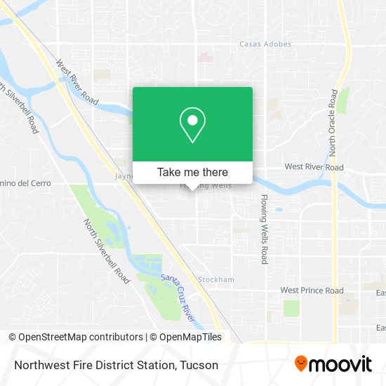 Northwest Fire District Station map