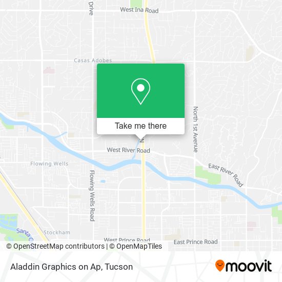Aladdin Graphics on Ap map