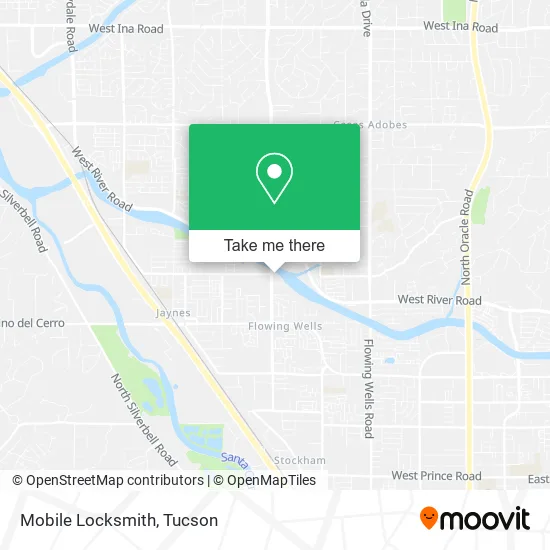Mobile Locksmith map