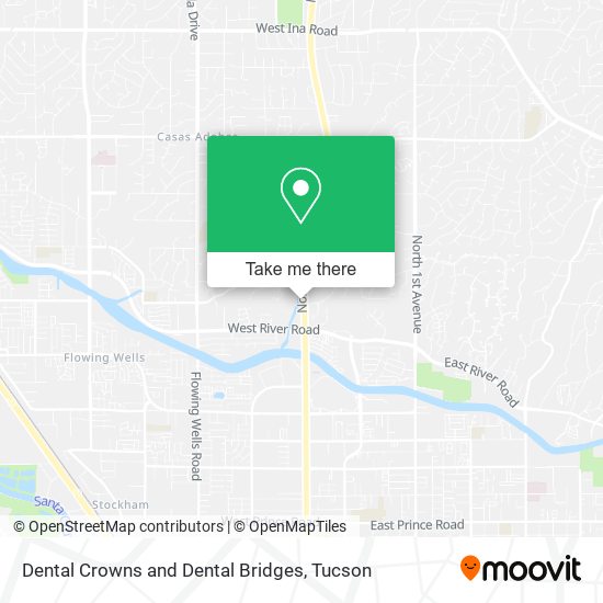 Mapa de Dental Crowns and Dental Bridges