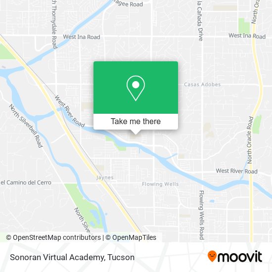 Sonoran Virtual Academy map