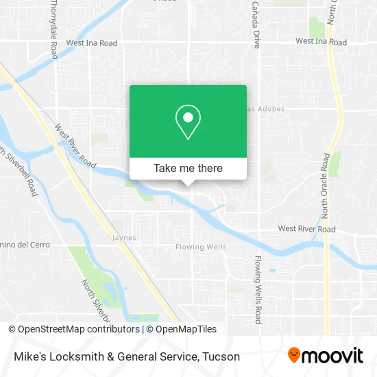 Mike's Locksmith & General Service map