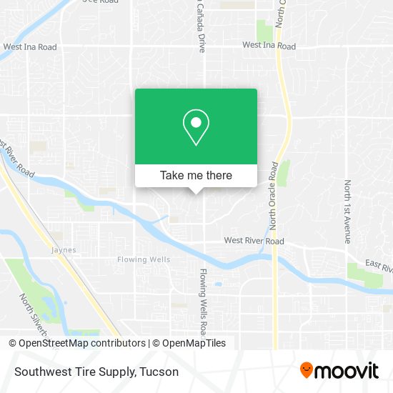 Mapa de Southwest Tire Supply