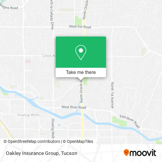 Oakley Insurance Group map