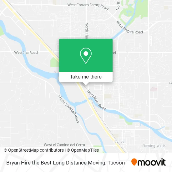 Bryan Hire the Best Long Distance Moving map