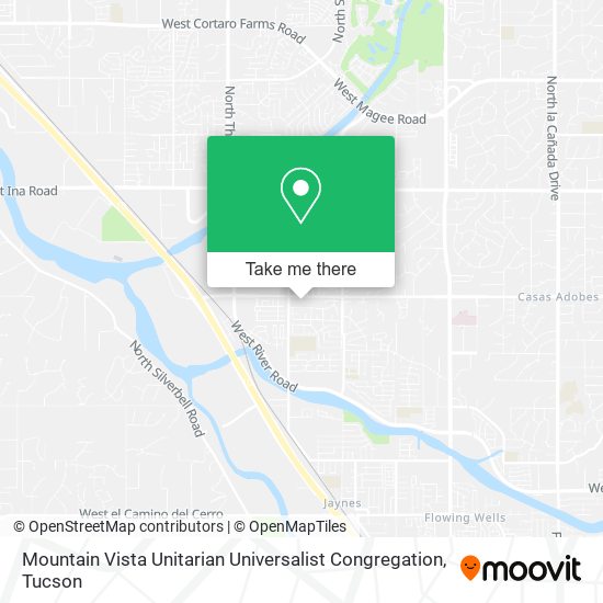 Mountain Vista Unitarian Universalist Congregation map