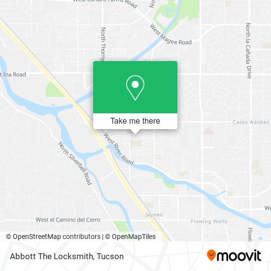 Abbott The Locksmith map