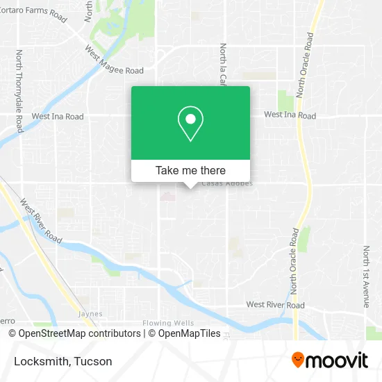 Locksmith map