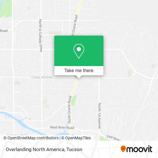 Overlanding North America map