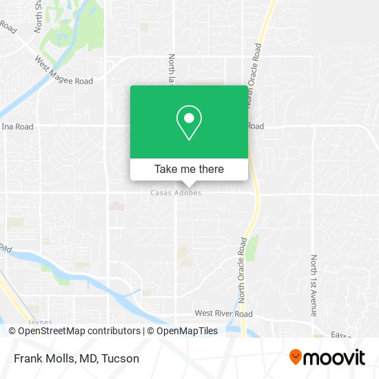 Frank Molls, MD map