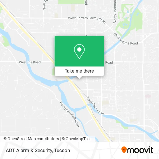 ADT Alarm & Security map