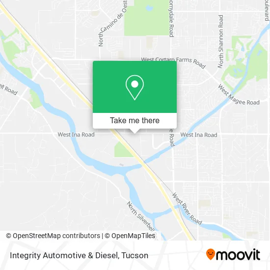 Integrity Automotive & Diesel map