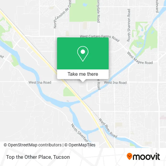Top the Other Place map