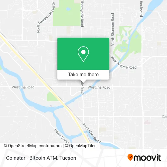 Coinstar - Bitcoin ATM map