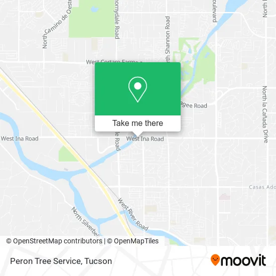 Peron Tree Service map