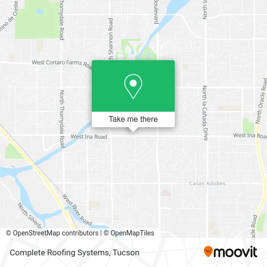 Complete Roofing Systems map