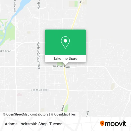 Adams Locksmith Shop map
