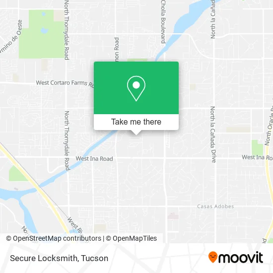 Secure Locksmith map
