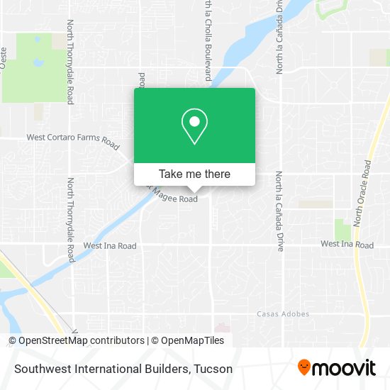 Mapa de Southwest International Builders