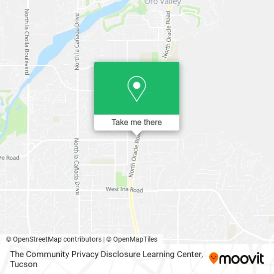 The Community Privacy Disclosure Learning Center map