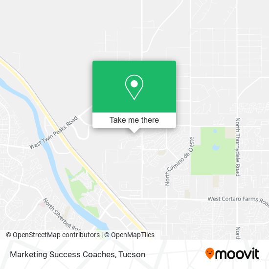 Marketing Success Coaches map