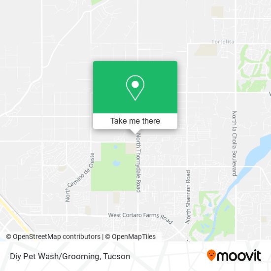 Diy Pet Wash/Grooming map