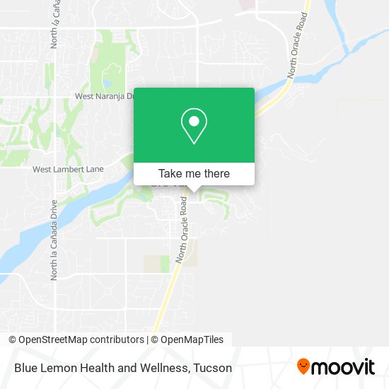 Blue Lemon Health and Wellness map