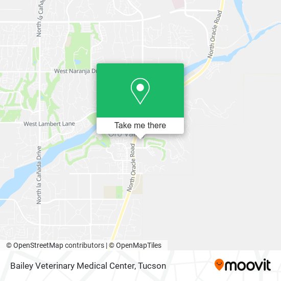 Mapa de Bailey Veterinary Medical Center
