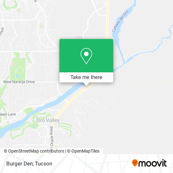 Burger Den map