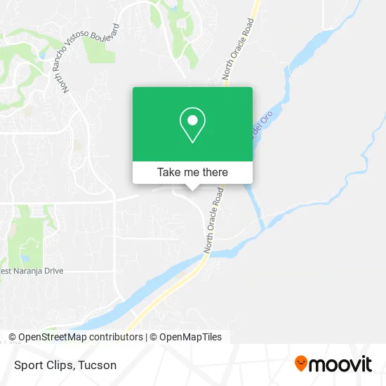 Sport Clips map