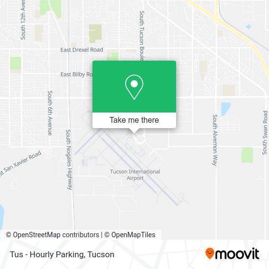 Mapa de Tus - Hourly Parking