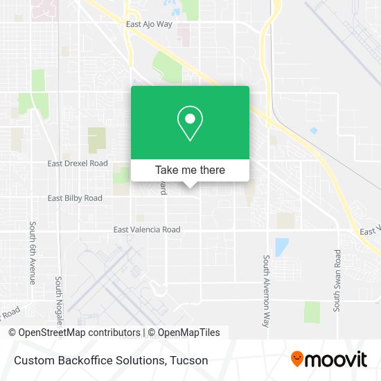Custom Backoffice Solutions map