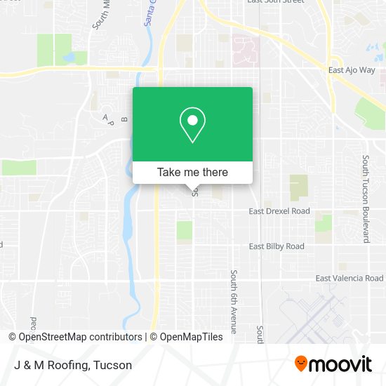 Mapa de J & M Roofing