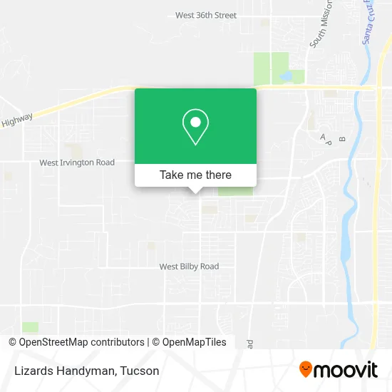 Lizards Handyman map
