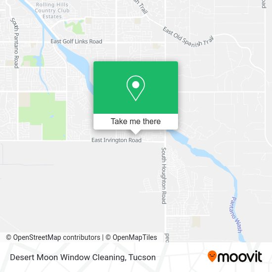 Desert Moon Window Cleaning map