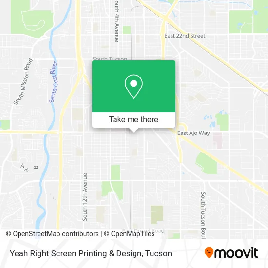 Mapa de Yeah Right Screen Printing & Design