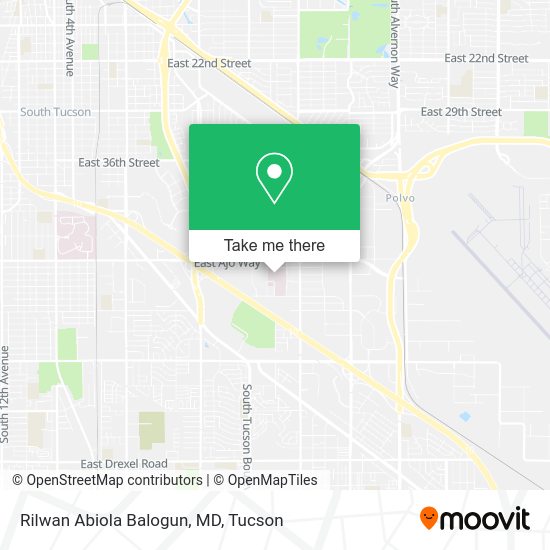 Rilwan Abiola Balogun, MD map