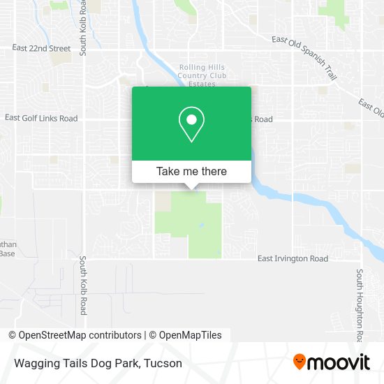 Wagging Tails Dog Park map