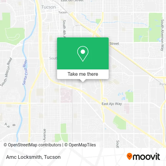 Amc Locksmith map
