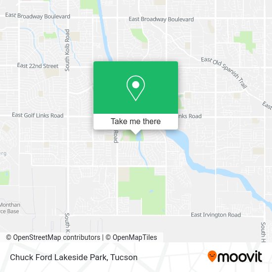 Chuck Ford Lakeside Park map