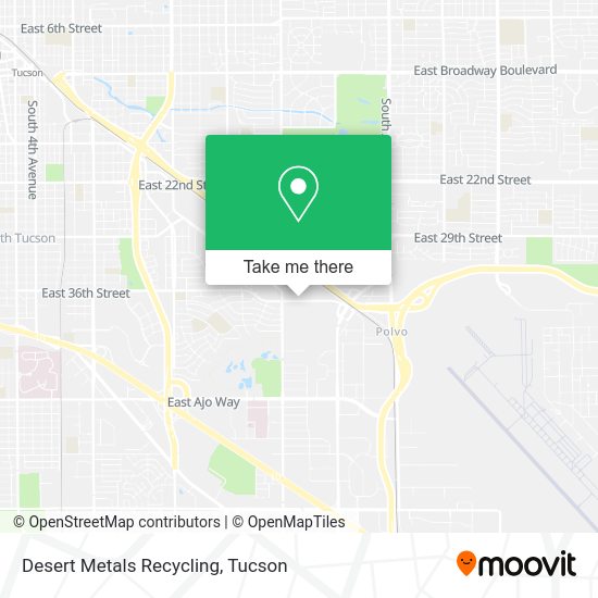 Mapa de Desert Metals Recycling