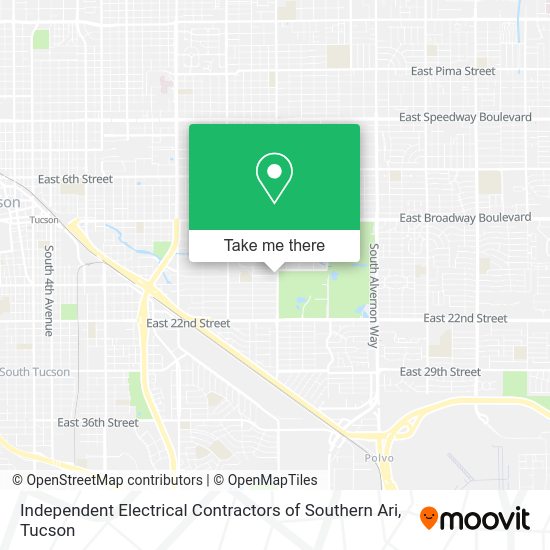Mapa de Independent Electrical Contractors of Southern Ari