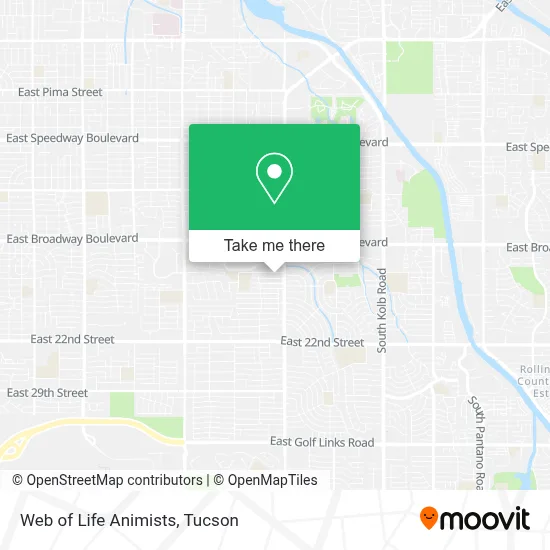 Web of Life Animists map