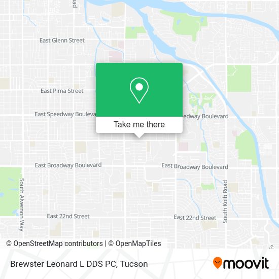 Brewster Leonard L DDS PC map